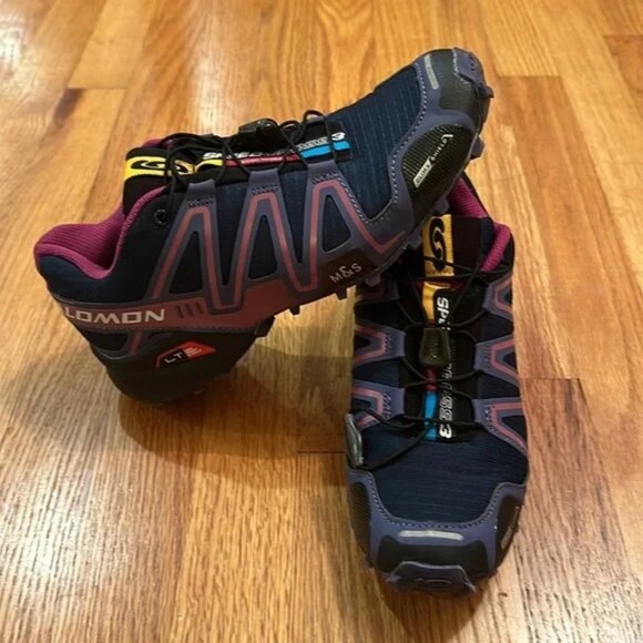 SALOMON SPEEDCROSS 3 SNEAKERS SIZE 11 WOMEN'S - Picture 1 of 3